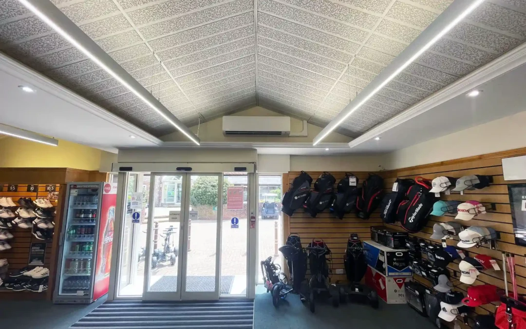 Air Con Installation in Chichester Golf Course Shop