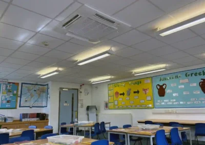 Air Con Installation in Lancing School